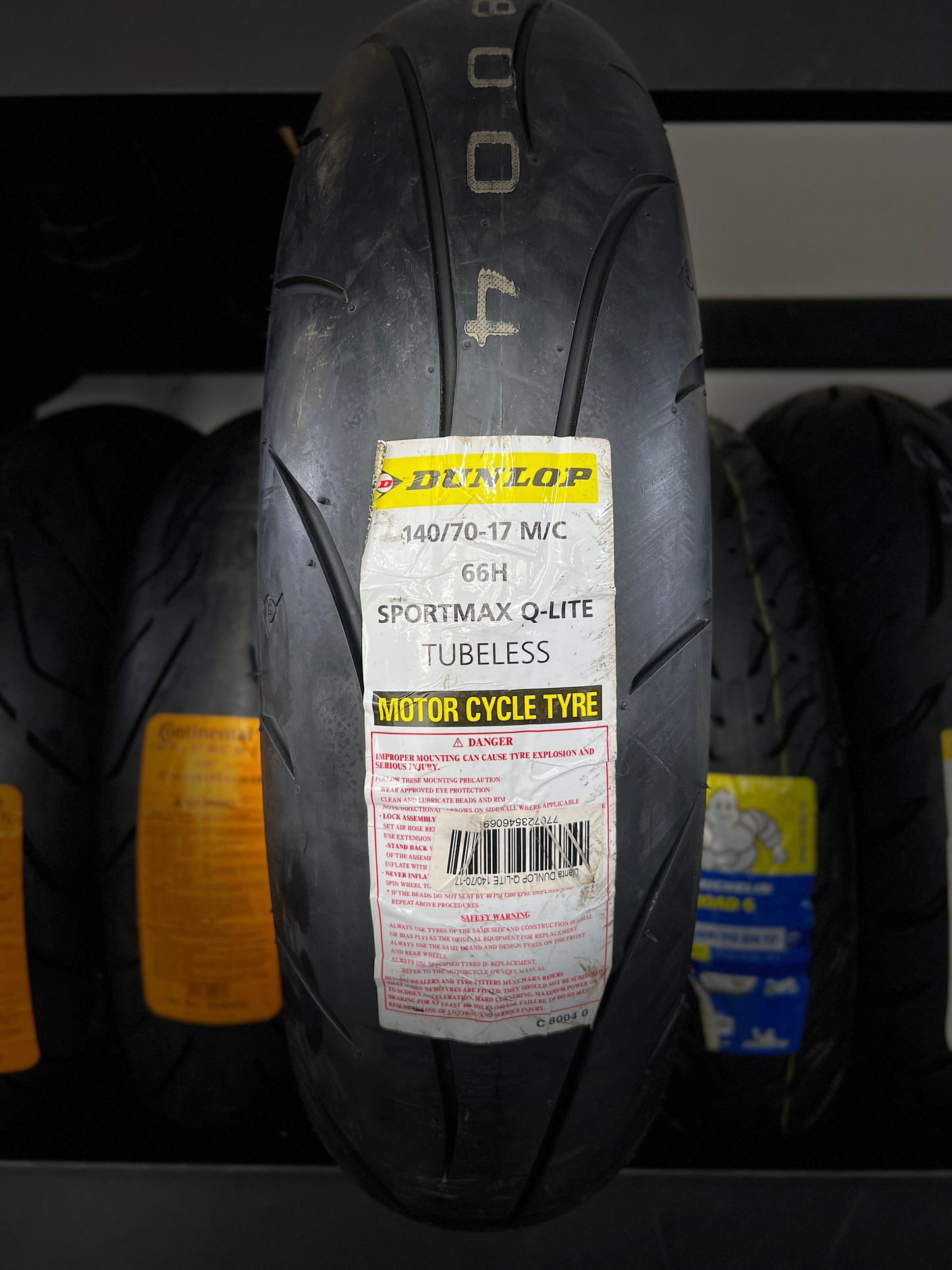 DUNLOP 140-70-17 SPORTMAX Q-LITE