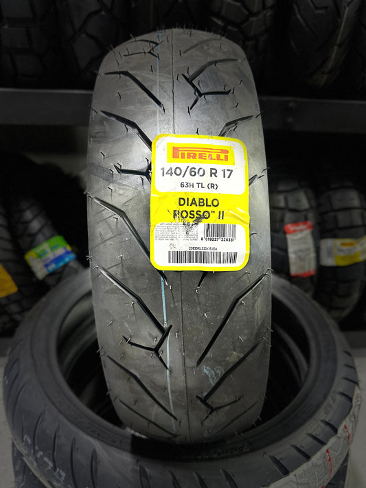 PIRELLI 140-60-17 DIABLO ROSSO 2