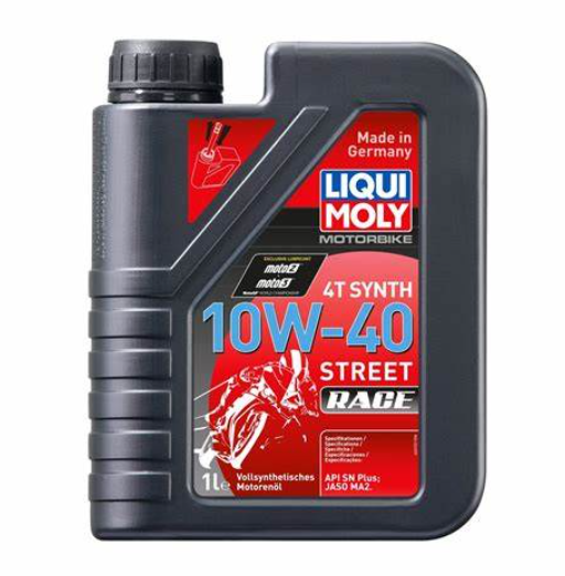 ACEITE LIQUI MOLY 10W40 STREET RACE 4T x1lt LM20753CA