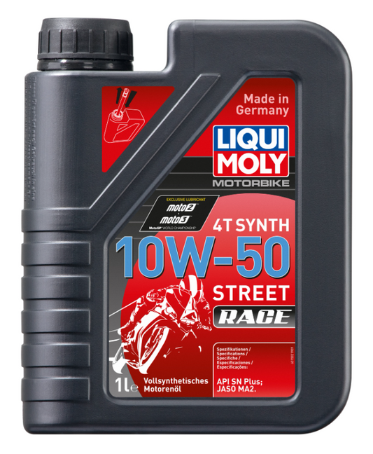 ACEITE LIQUI MOLY 10W50 STREET RACE 4T x1lt LM1502CA