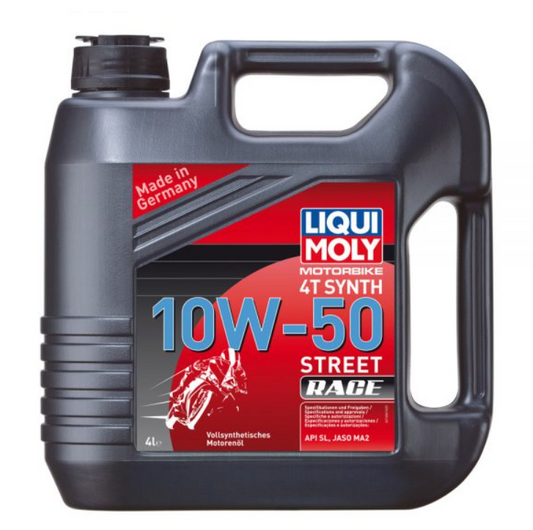 ACEITE LIQUI MOLY 10W50 STREET RACE 4T x4lt LM1686