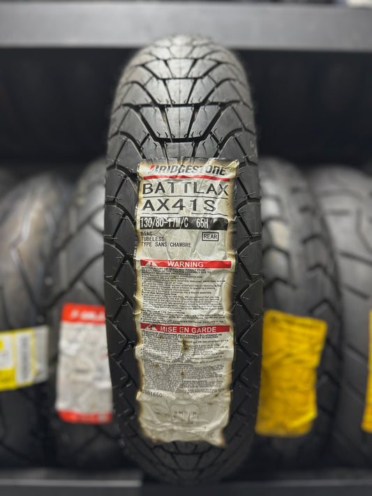 BRIDGESTONE 130-80-17 BATTLAX AX41S