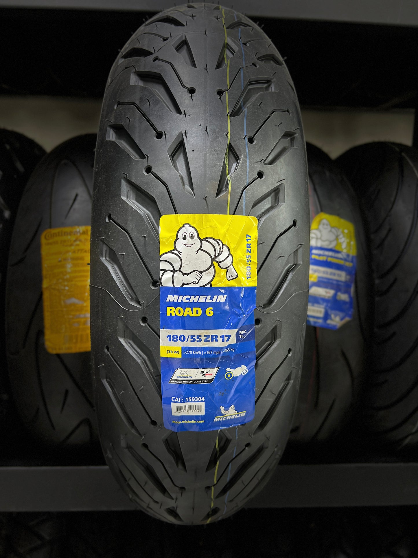 MICHELIN 180-55-17 ROAD 6