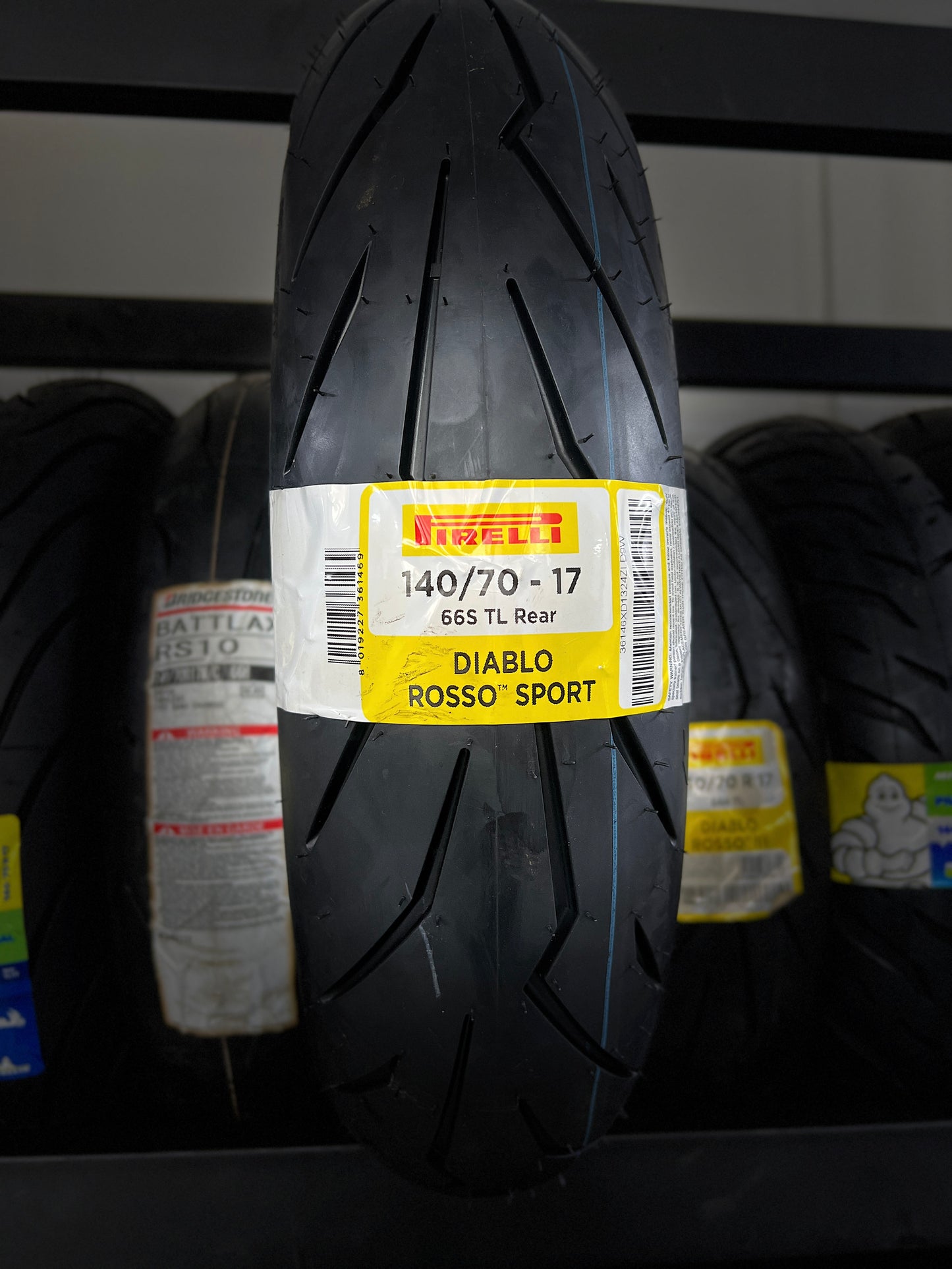 PIRELLI 140-70-17 DIABLO ROSSO SPORT