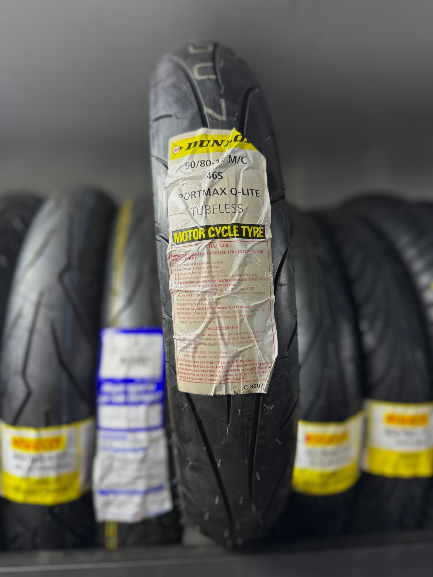 DUNLOP 90-80-17 SPORTMAX Q-LITE