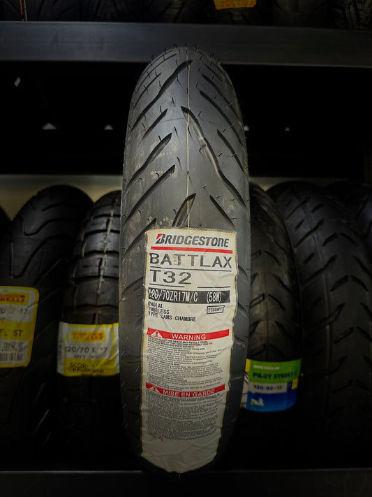 BRIDGESTONE 120-70-17 BATTLAX T32