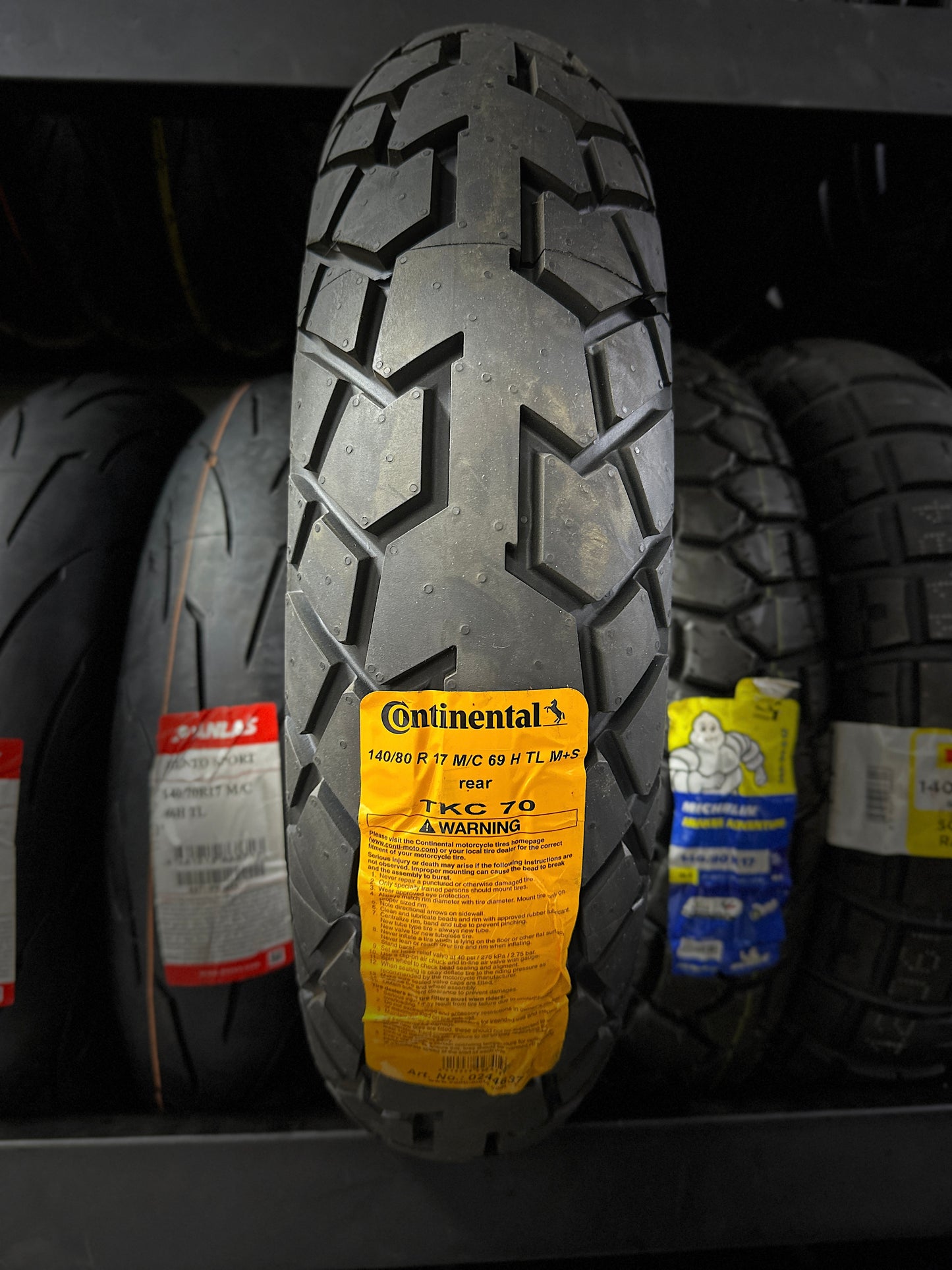 CONTINENTAL 140-80-17 TKC 70