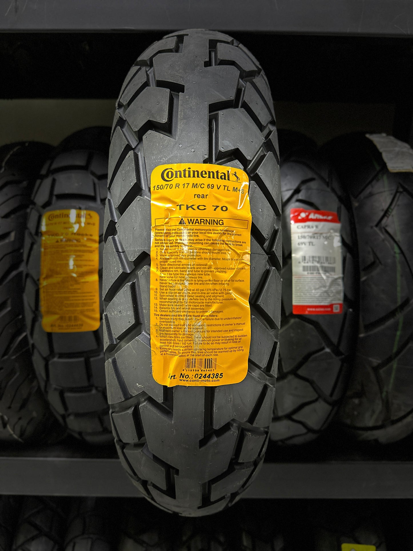 CONTINENTAL 150-70-17 TKC 70