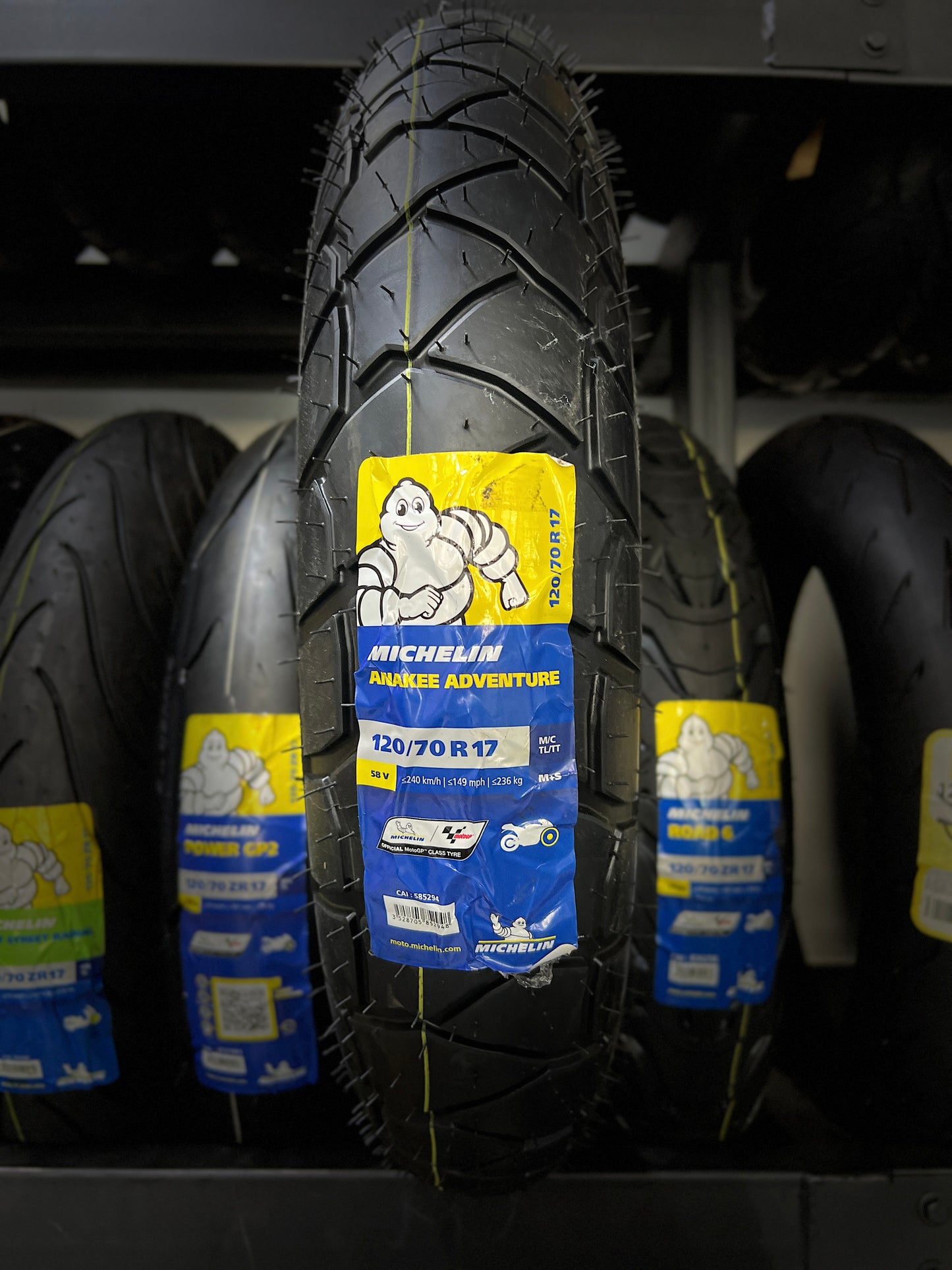 MICHELIN 120-70-17 ANAKEE ADVENTURE