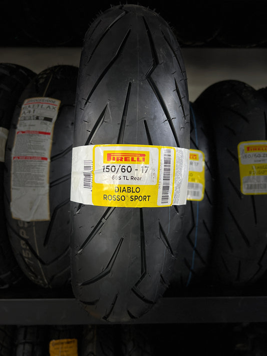 PIRELLI 150-60-17 DIABLO ROSSO SPORT