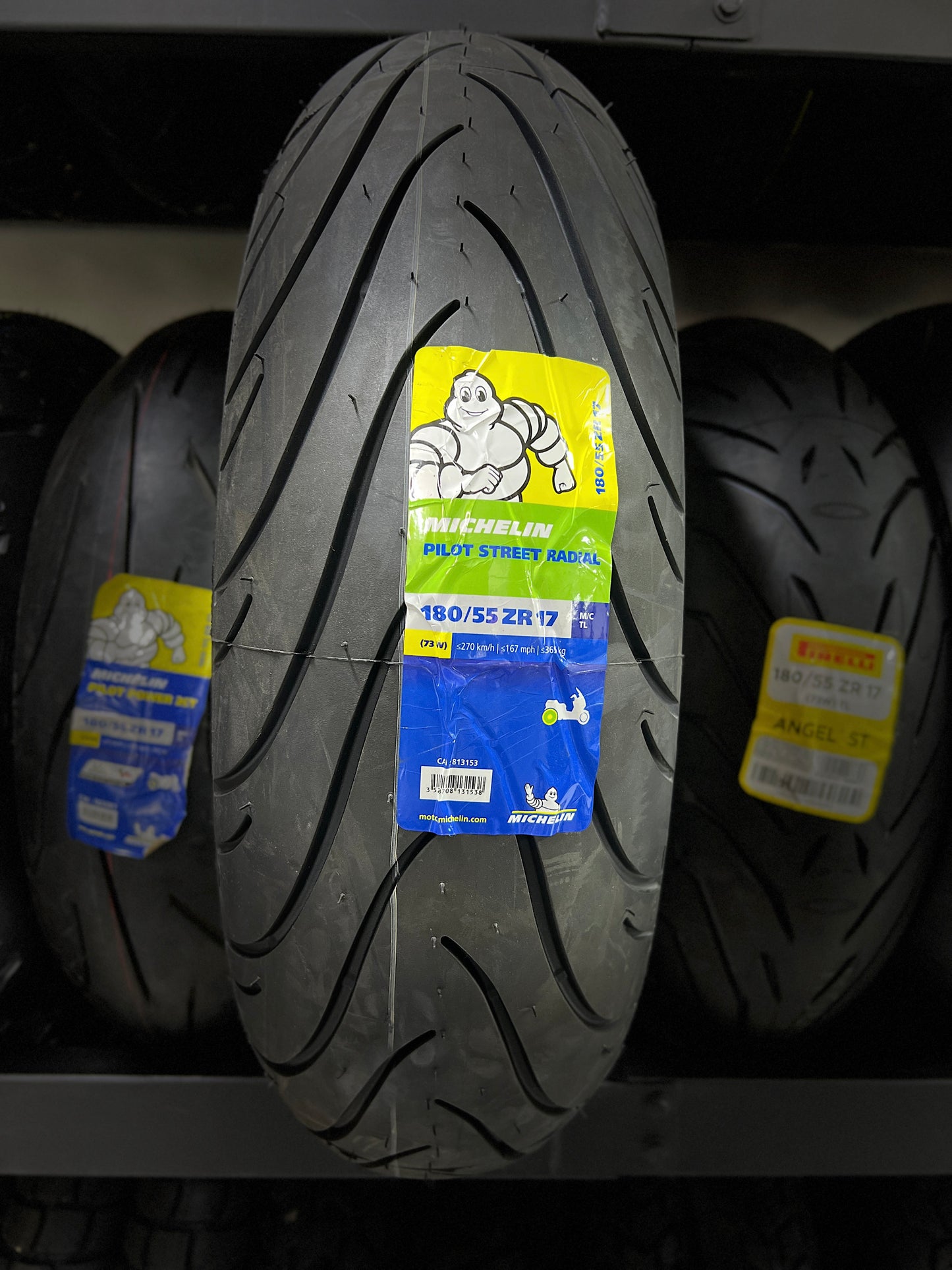 MICHELIN 180-55-17 PILOT STREET RADIAL