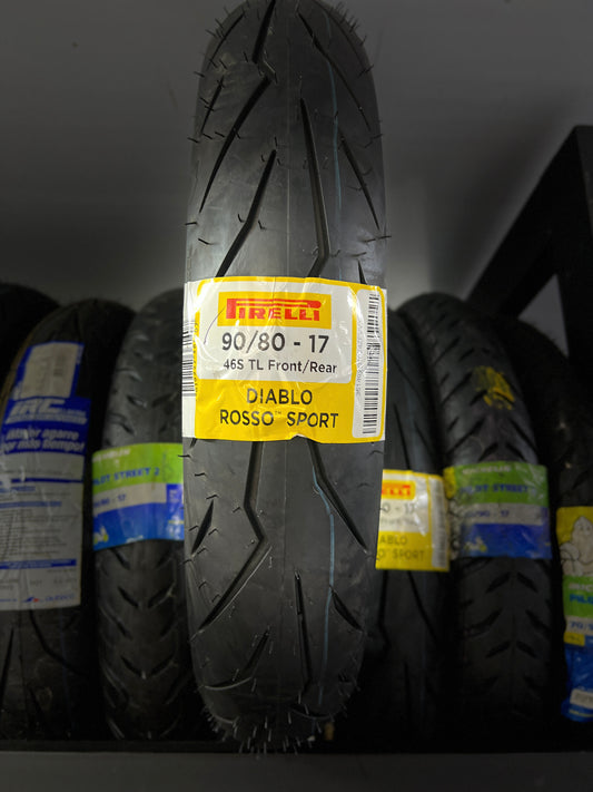 PIRELLI 90-80-17 DIABLO ROSSO SPORT