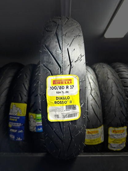 PIRELLI 100-80-17 DIABLO ROSSO 2