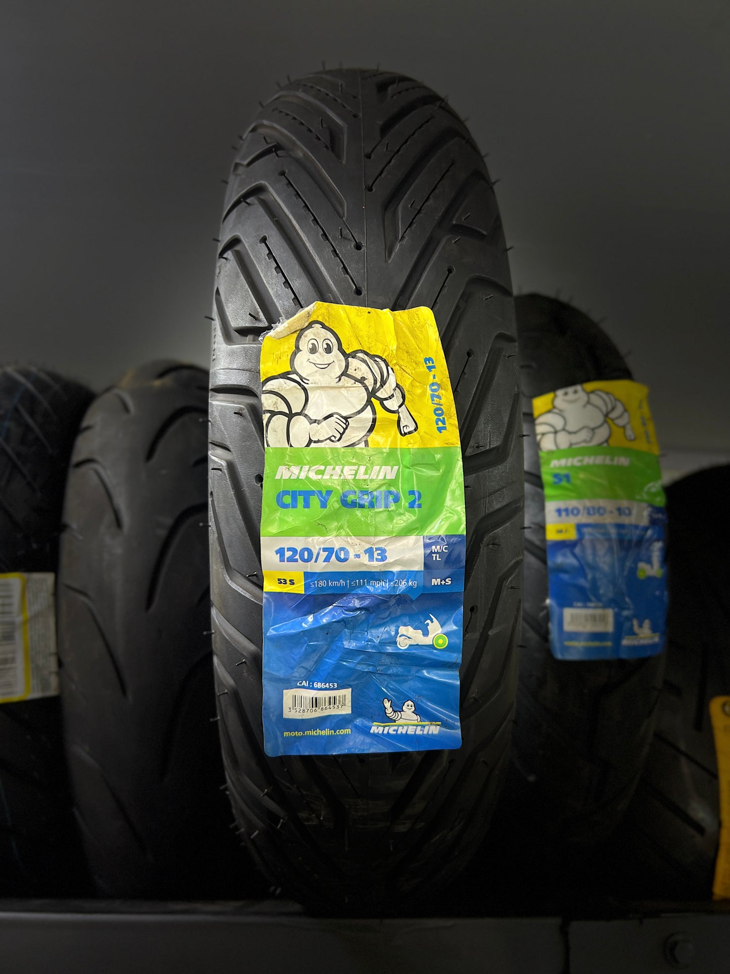 MICHELIN 120-70-13 CITY GRIP 2